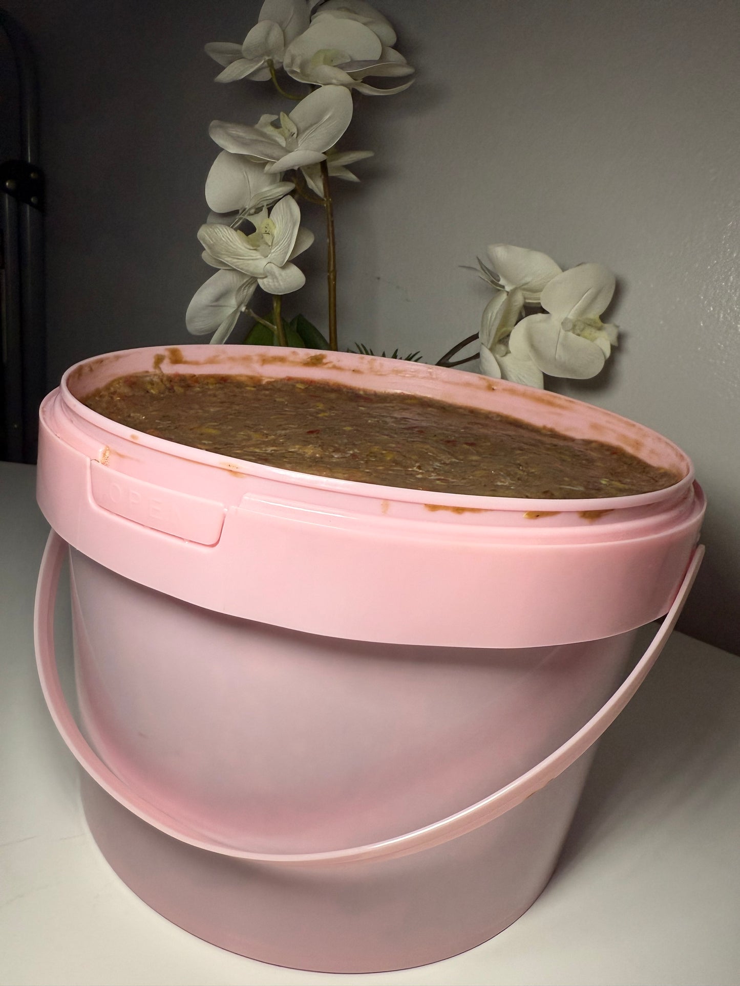 African Black Soap Large Bucket 144 OZ